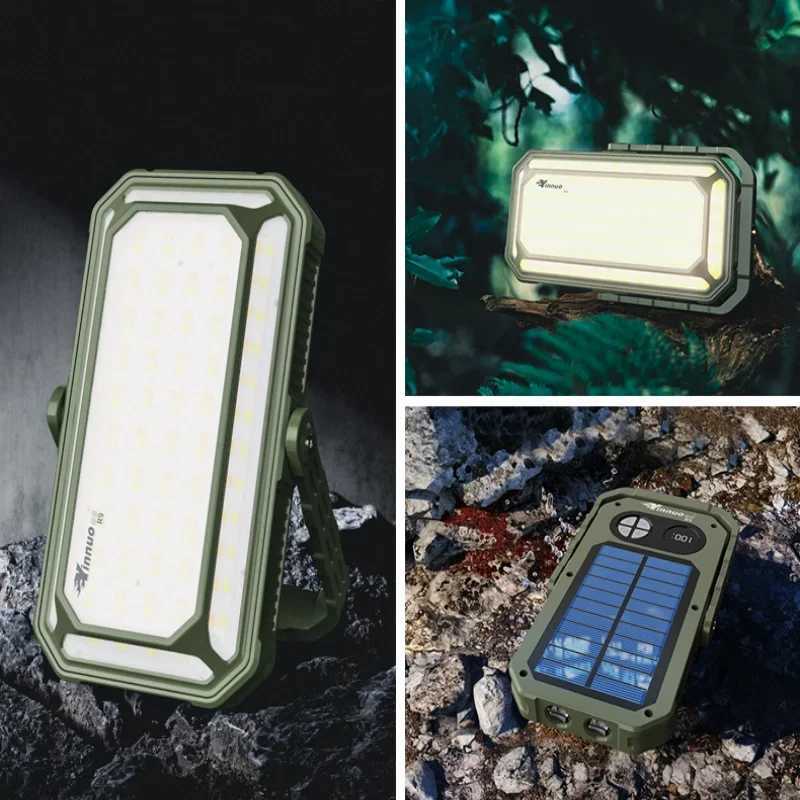 Mountainhiker Outdoor camping light with ultra long battery life solar charging outdoor car camping multi-functional main light M251115