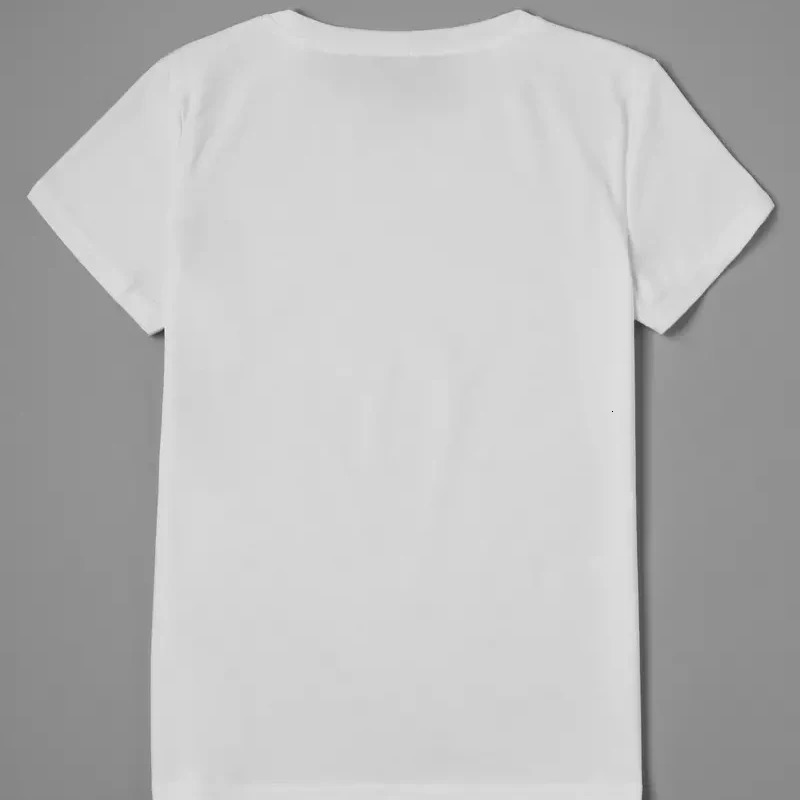 Womens Butterfly Tree Printed Harajuku T-shirt Round Neck Top Short Sleeve Casual Summer T-shirt 250410