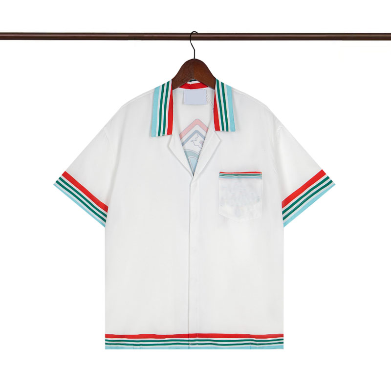 men shirts designer shirts mens shirts letter print shirts cablancshirts summer breathable thin shirts hawaiian style casual shirts suit men t shirt 6666