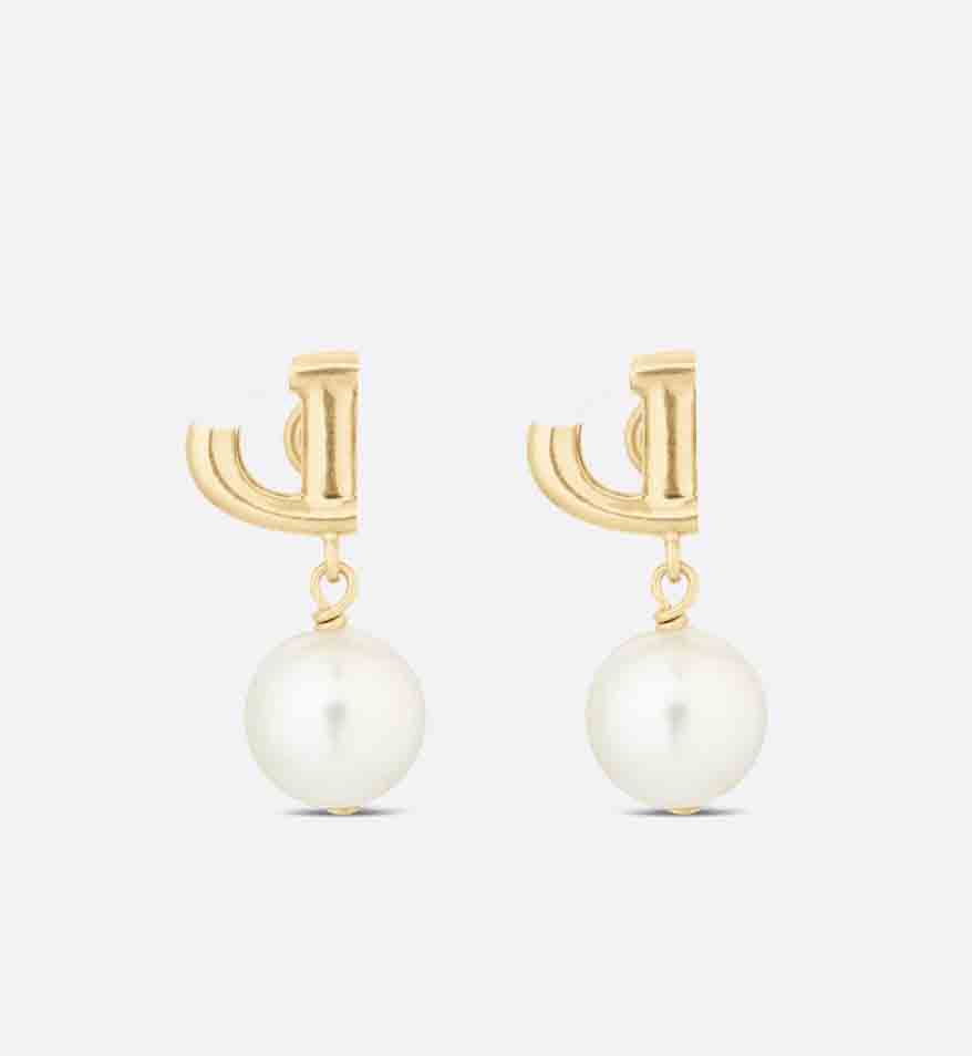 designer jewelry Pearl Stud Earrings Classic Jewelry Diamond Earring Classic letters Pearl for woman gift party wedding Jewelrys