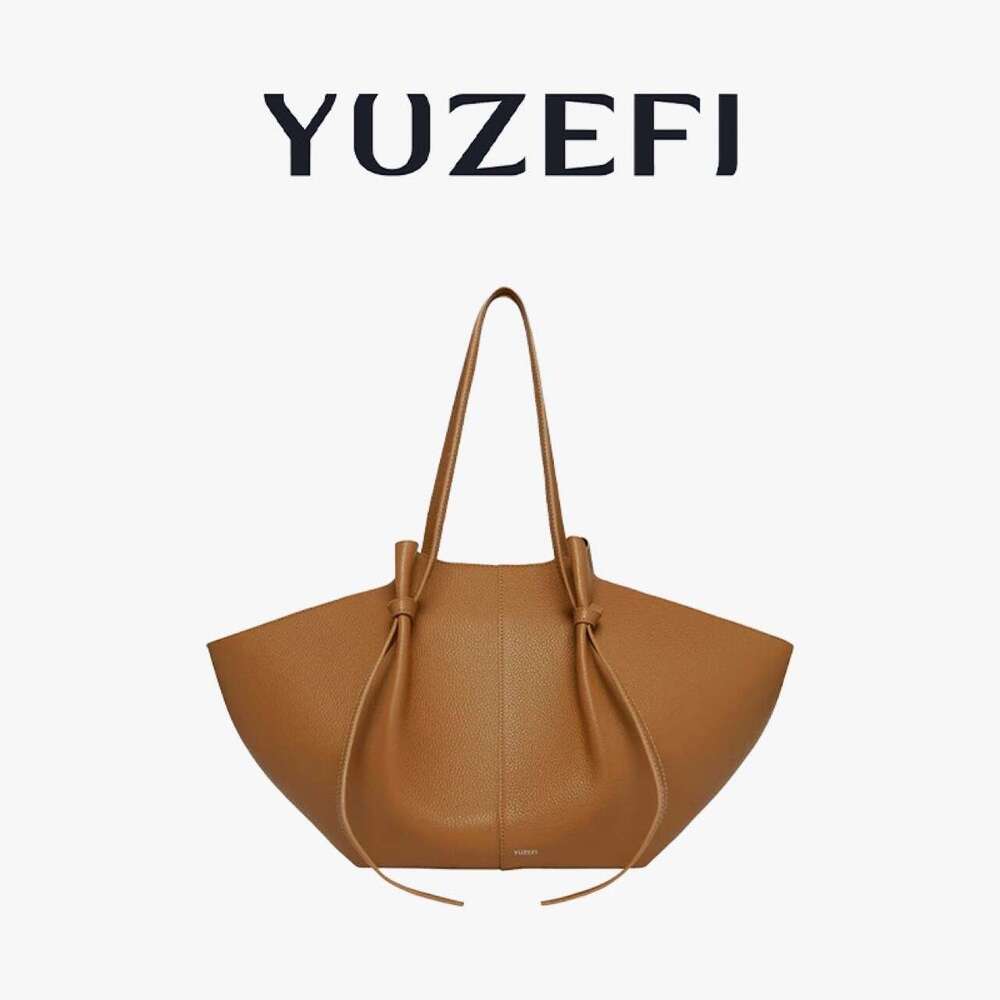 Women's Bags YUZEFI wing MOCHI genuine leather tote armpit bag