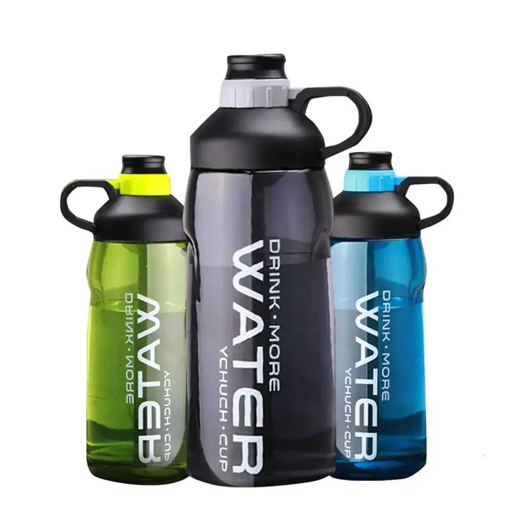 2L Large Capacity Sports Water Bottles Portable Outdoor Camping Picnic Bicycle Cycling Climbing Leak-proof Drinking BottlesW251114