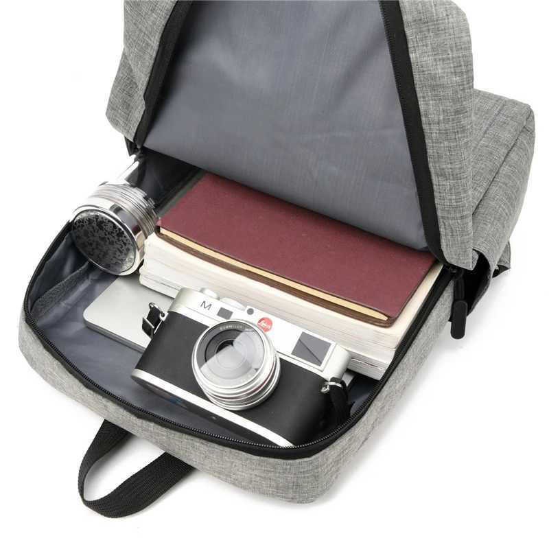 Classic Large Capacity Unisex Backpack Simple Lightweight Multifunctional Leisure Backpack Commuting Backpack Computer BagW251114