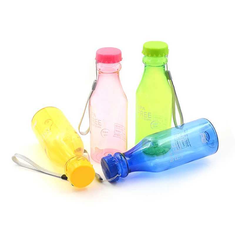 500ml bpa free portable water bottle leakproof plastic kettle for travelW251114
