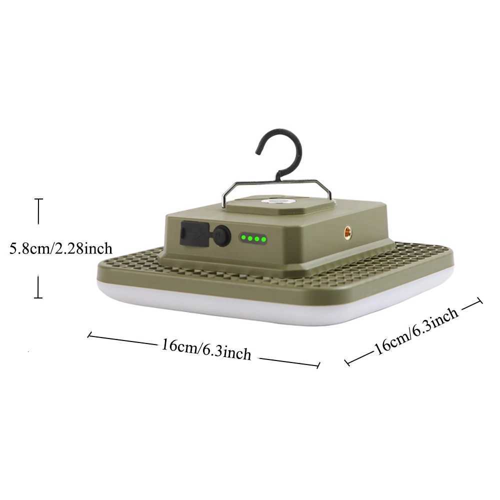 18000mAh 100W Rechargeable LED Camping Lantern Strong Light Portable Torch Tent Light Emergency Work Maintenance Light M251115