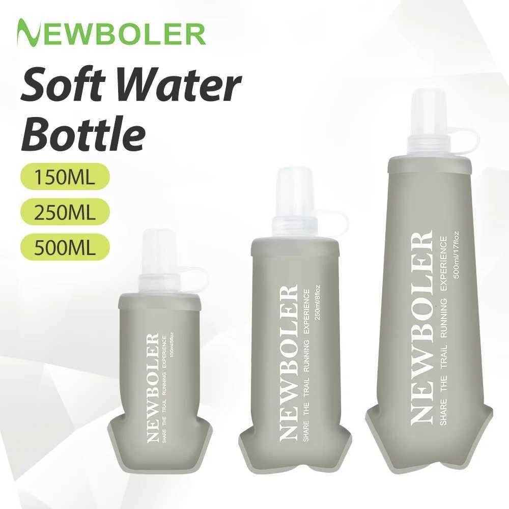 EWBOLER 150/250/500 Outdoor Collapsible Silicone Bite Size Water Bottle Running Camping Hiking Travel Convenient Water BottleW251114