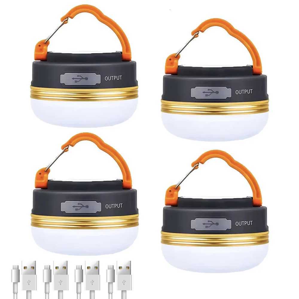10W LED Camping Lantern Tents lamp 1800mAh Portable Camping Lights Outdoor Hiking Night Hanging lamp USB Rechargeable M251115
