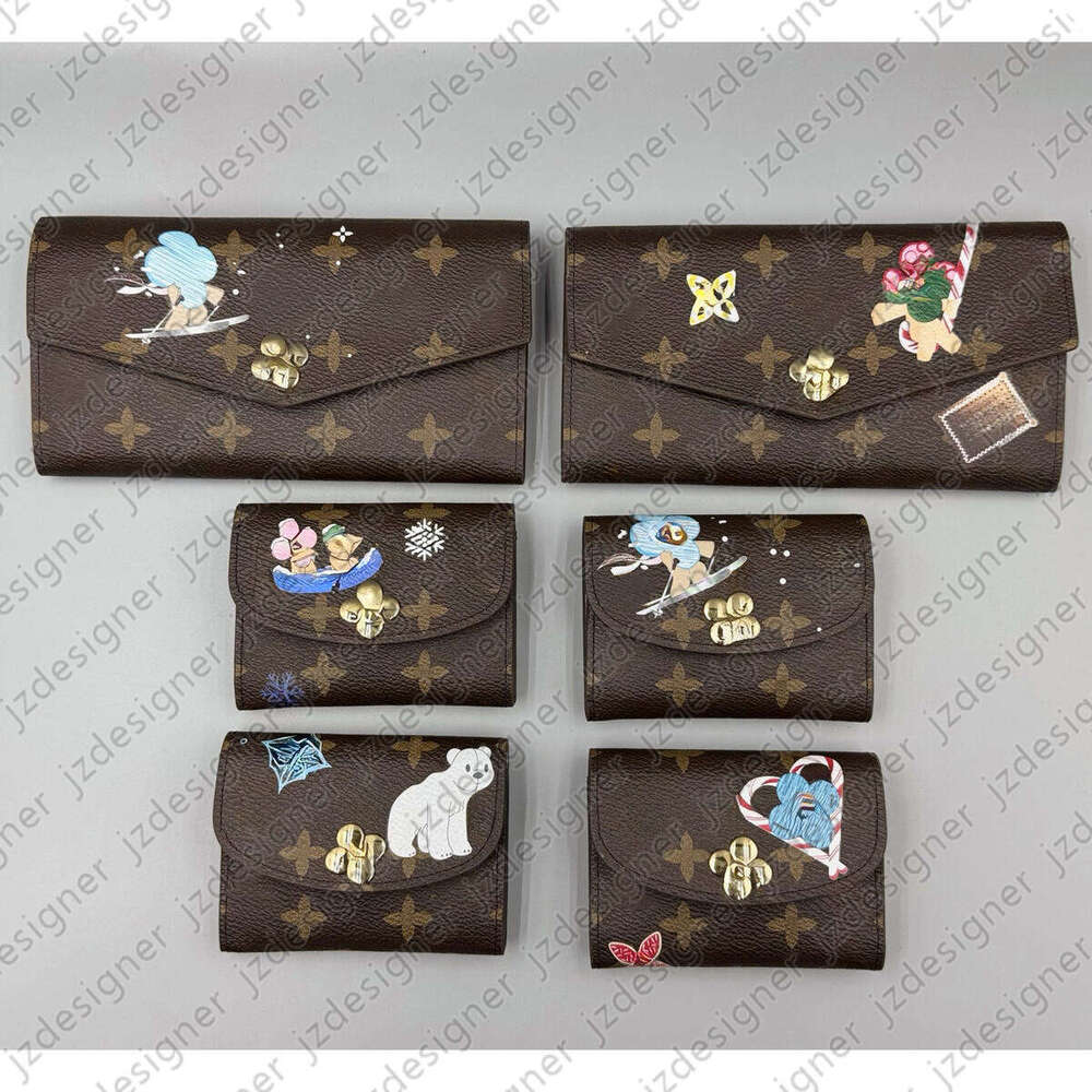 High End Wallet Designer Wallet Luxury Womens Purse Lady Card Holders Pocket Coin Pouch Men Key Billfold Hand Bag All Match Clutch Bag Passport Holder