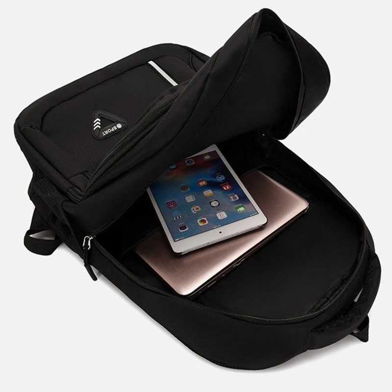Mens and Womens Fashionable Versatile Simple and Compact Large Capacity BackpackW251114
