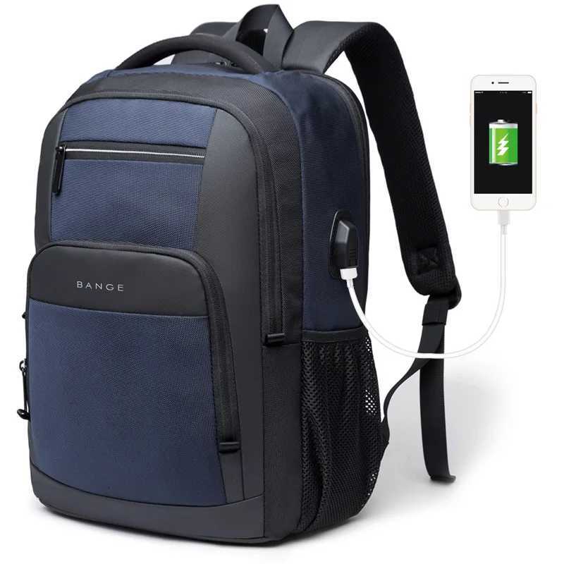 Bange Waterproof Man Backpack Resistant Business Backpack Men Travel Notebook Laptop Backpack Bags 156 inch Male Mochila TeenW251114