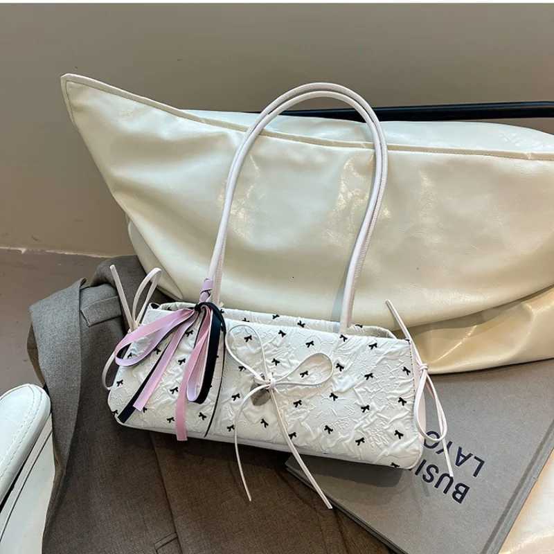 Womens shoulder bag bowtie womens bag fashion all kinds of casual cute small design shoulder crossbody bagT251115