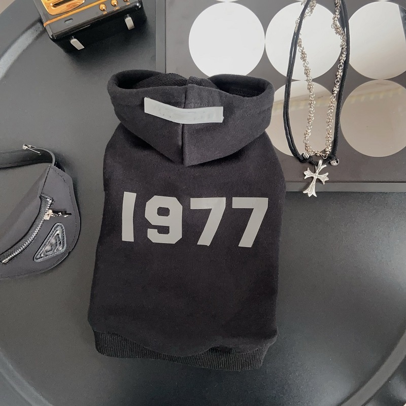 Designer Dog Clothing Dog Hoodies Winter Sweatshirt Warm Sweater Cotton Puppy Small Dog Hoodie with Reflective Printing for Small Dog Medium Dog Cat XL A182