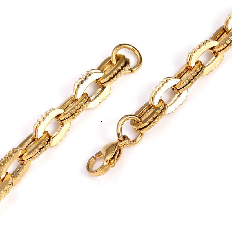 Stainless steel new high-end minimalist popular style autumn winter men's and women's fashionable high-quality bracelet