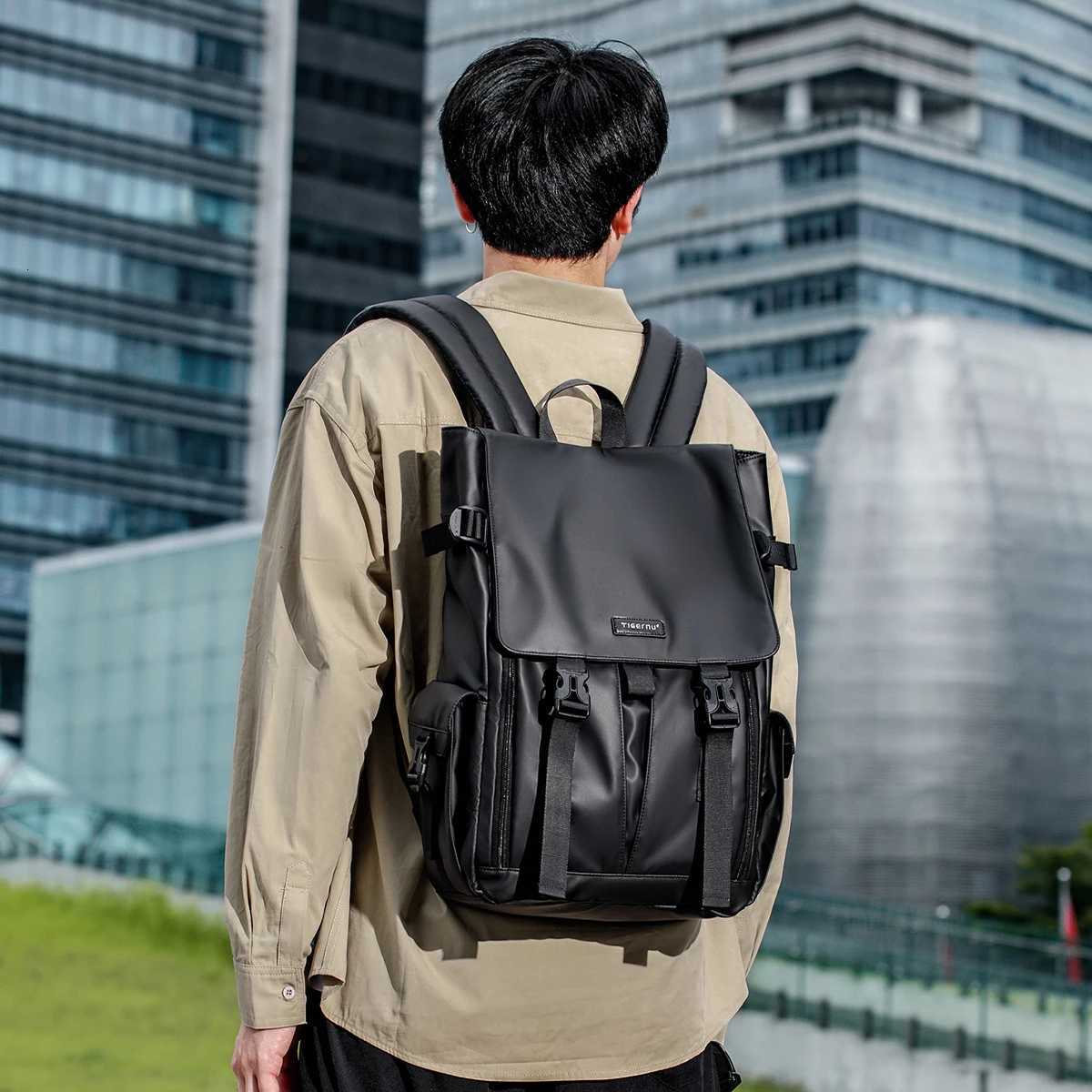 Tigernu Mens Backpack Youth School Backpacks Fashion Cabin Backpack For Men 156inch Laptop Backpacks Travel Mochilas KnapsackW251114