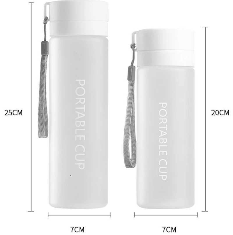 Newest Water Bottle Large 800ML Portable Outdoor Sport Safety Solid PC Plastic Tea Coffee Cup Birth Gift Men Couple DrinkingW251114