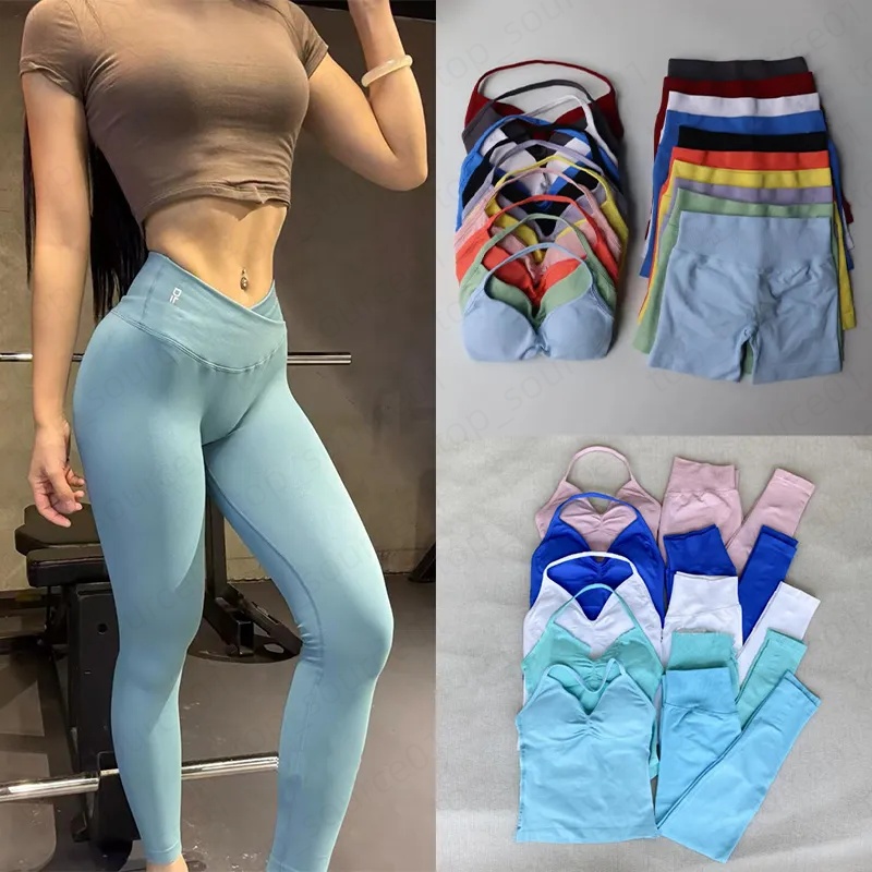 dfynee yoga Impact Shorts With Low Ribbed Band Yoga Short Seamless Scrunch Bum Workout Gym Booty Stretch Running