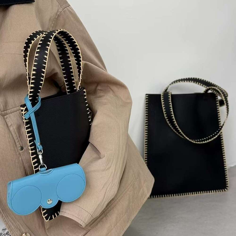 Mm Women's Bags Grass Edge Full Tote Design Sense Summer New High-Quality Fashionable Single Shoulder Handbag Genuine Leather Women's Bag