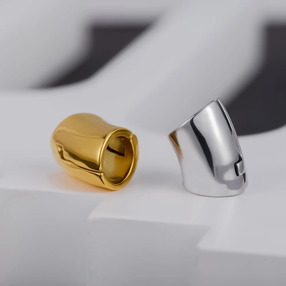 Vanku 2PCS Top Quality Ear Lobe Cuff Ear Gauge Plugs Ear Tunnels Stretcher Lobe Weights for Women Clip on Cartilage Body Jewelry 250408