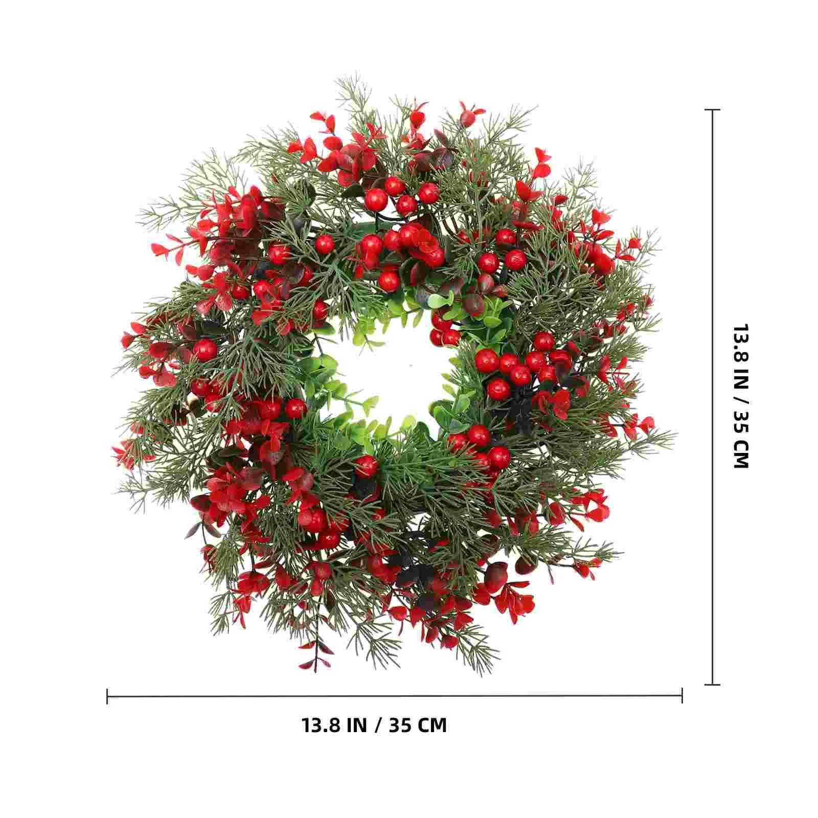 Artificial Garland Christmas Wreath Decorations Outdoor Garlands Tree Xmas Party SuppliesM251115