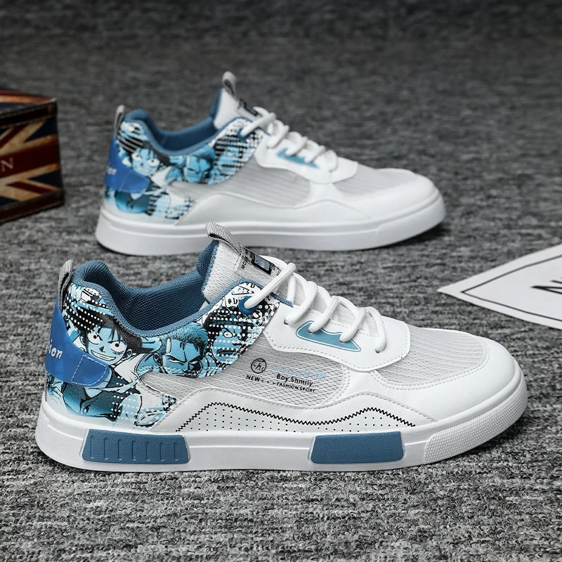 JY Fashion Mens Shoes Korean Edition Fashion Casual Student Board Shoes Fashion Mens Shoes 250411