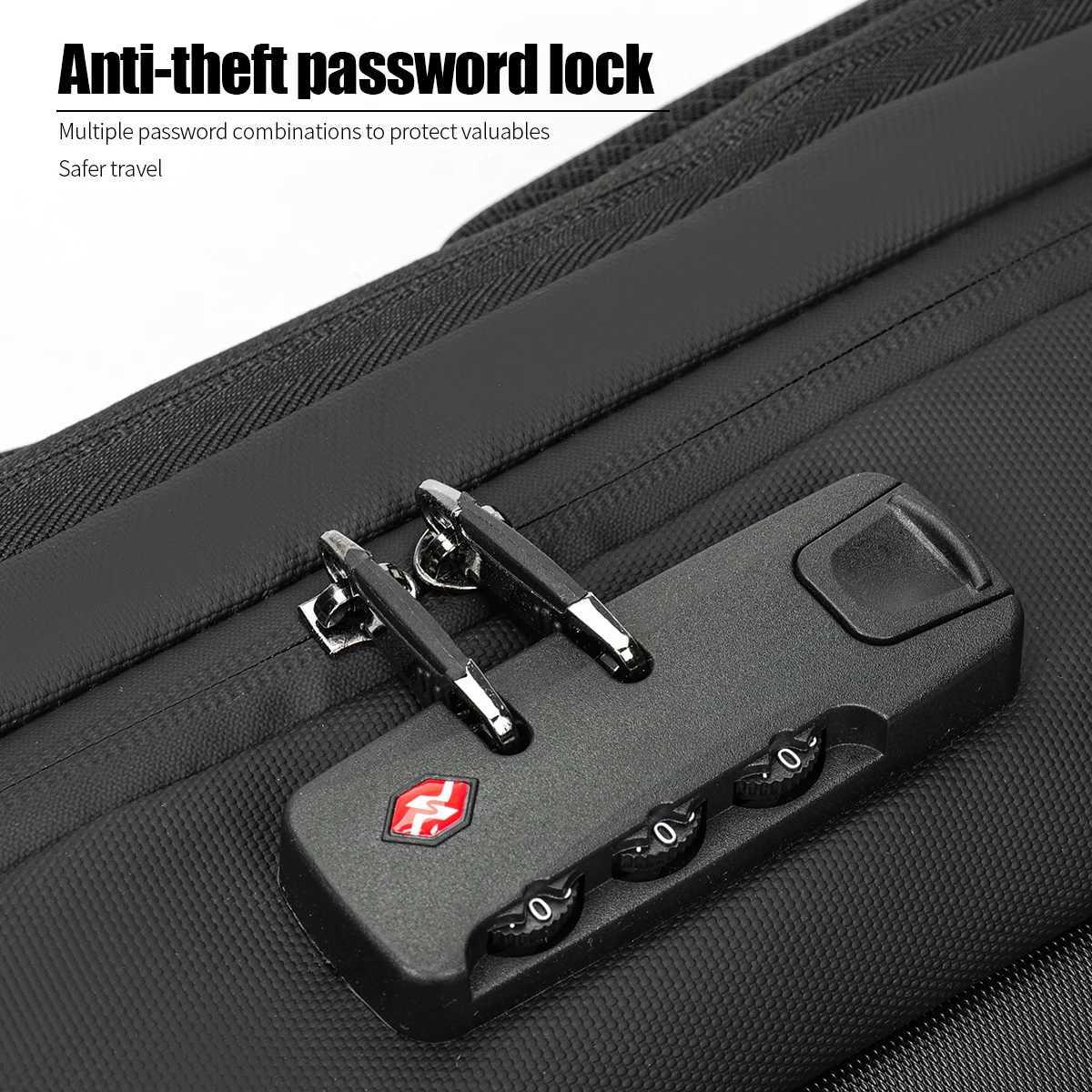 Backpack Mens Expandable Computerbag Large Capacity Business Travel Business Trip Luggage Bag E-Sports Game Hard Shell BackpackW251114