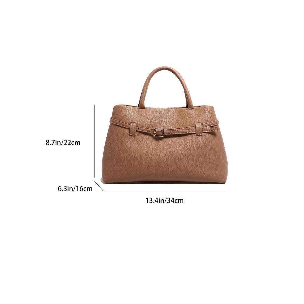 2024 Casual Fashion Temperament Western Style Handbag Retro Simple Autumn And Winter Shoulder Crossbody Women's Bag