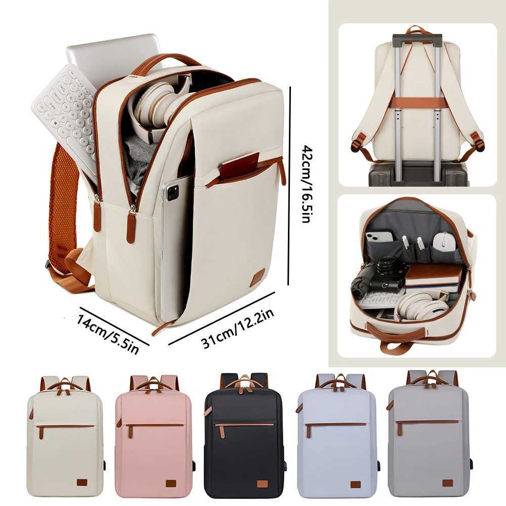 New Computer Bag Backpack Mens and Womens Large Capacity Travel Commuting Business College Student BackpackW251114