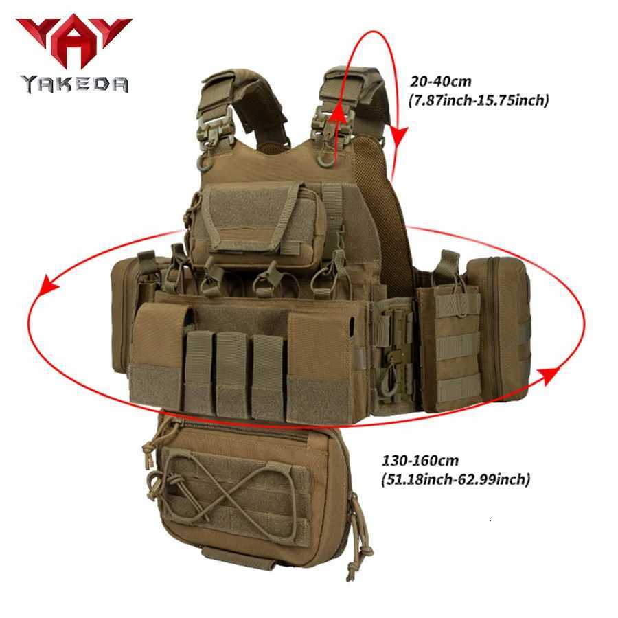 YAKEDA New Training Vest Outdoor Multifunctional Training Vest Equipment XJ250730XJ251114