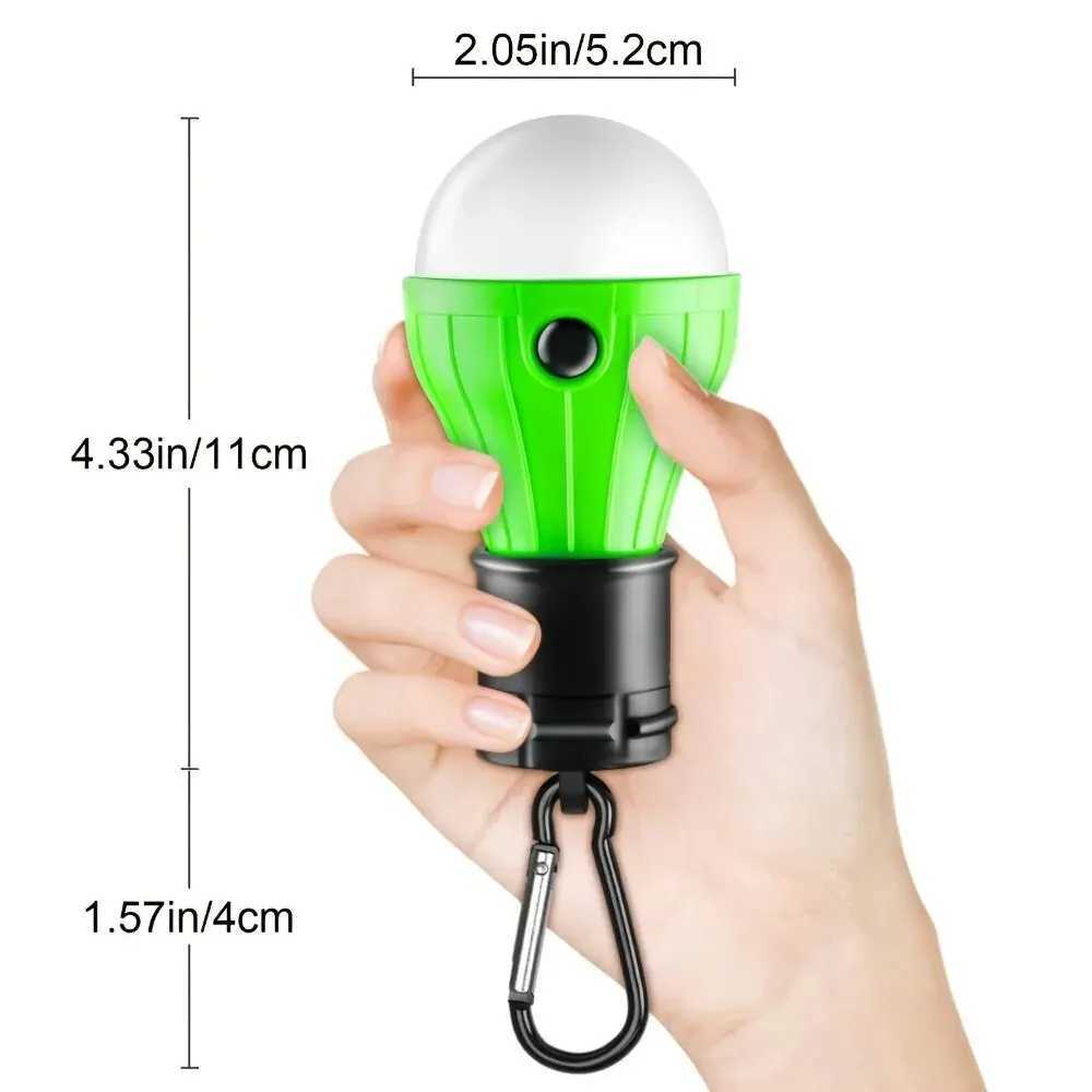 1pc Portable 3LED Outdoor Hanging Light - Perfect for Camping Emergency and Night Lighting M251115