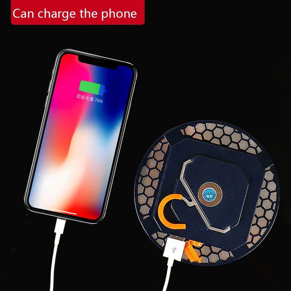 MOSLIGHTING Rechargeable Camping Lantern Magnet Flashlight Fishing Light Outdoor Work Repair Portable High Power Emergency LED M251115