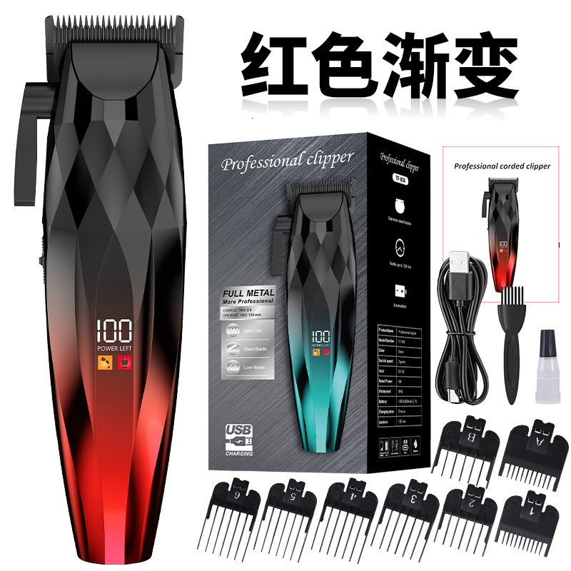 Original 0mm metal free electric beard trimmer suitable for mens body and facial electric hair clippers rechargeable 241119