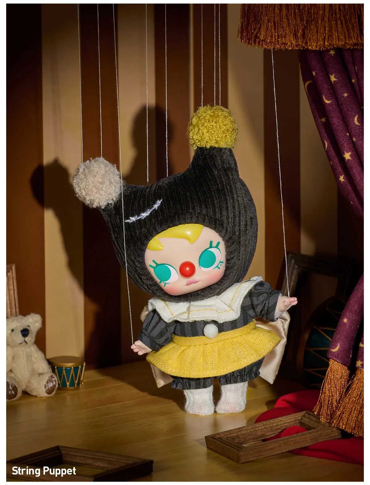 Halloween WHY SO SERIOUS Series Labubu Dimoo Molly Hacipupi Twinkle Blind Box Plush Toy Collectible Figure L251115