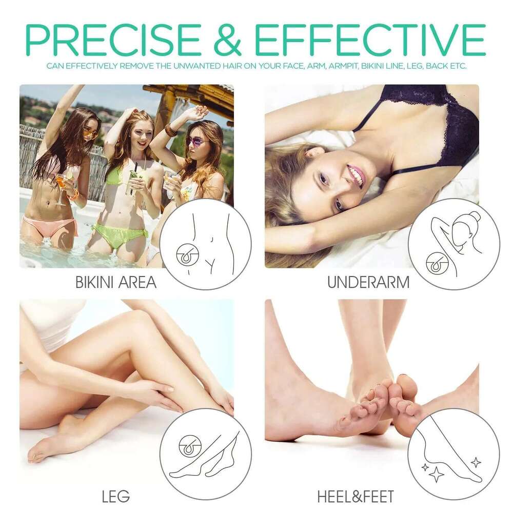 Epilator Rechargeable 3 In 1 Lady Hair Shaver Electric Callus Remover Depilador Removal For Women Foot Care Tools