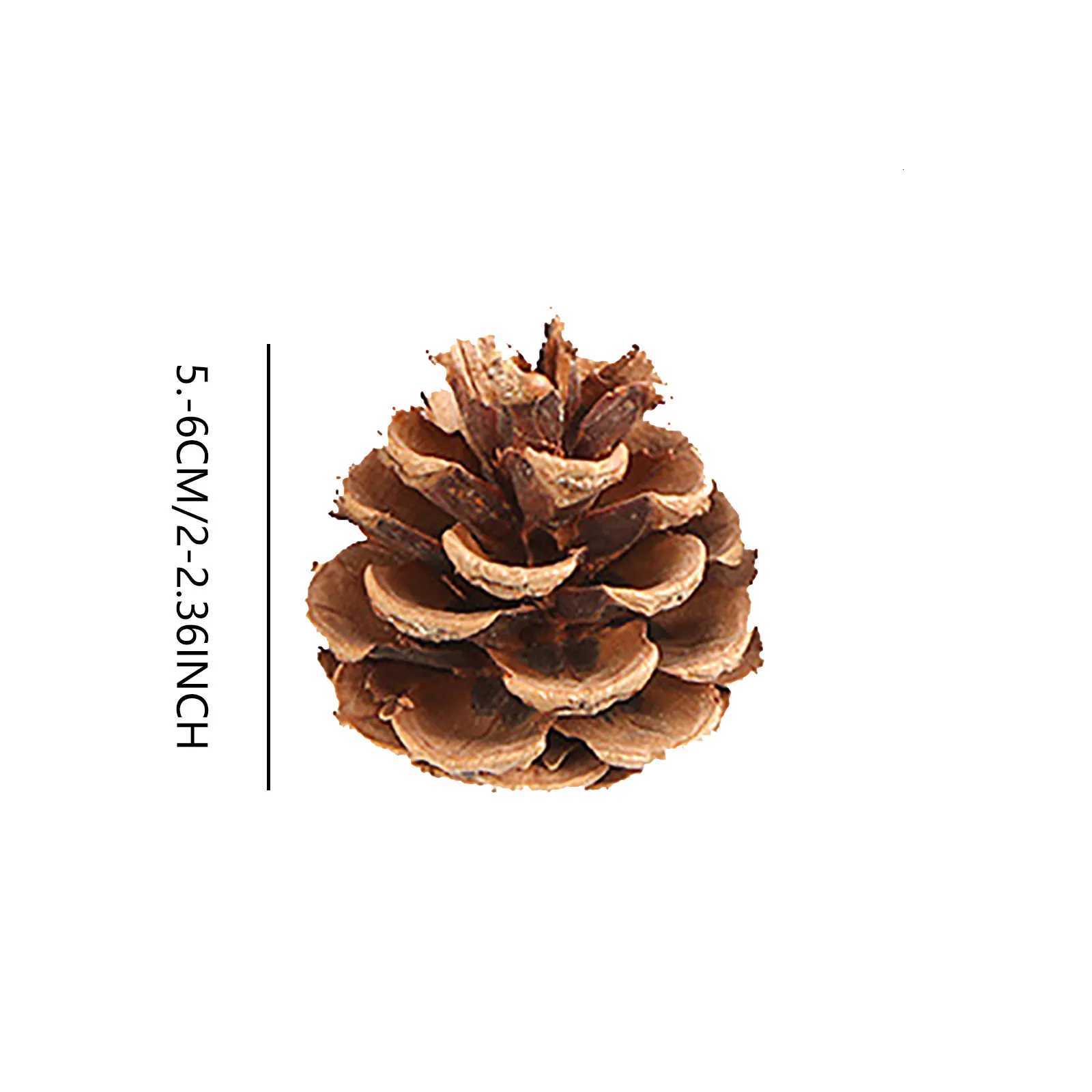 18 Pcs Natural Christmas Rustic Pinecones Fall Garland Halloween Thanksgiving Decorations Christmas Tree Fall OrnamentsM251115