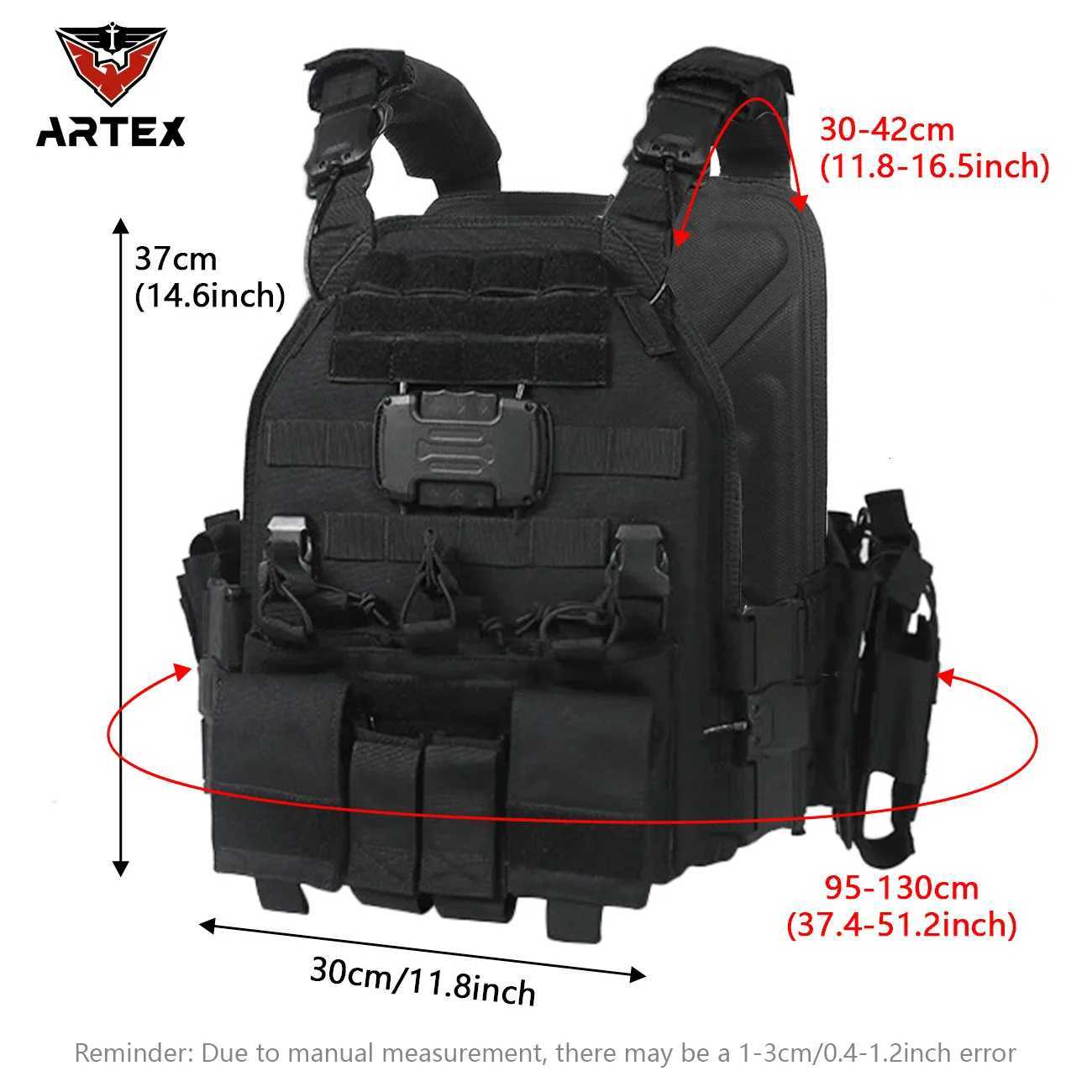 Artex Outdoor Multifunctional Laser Quick Release Training Vest Vest Equipment Protective Jacket XJ251114