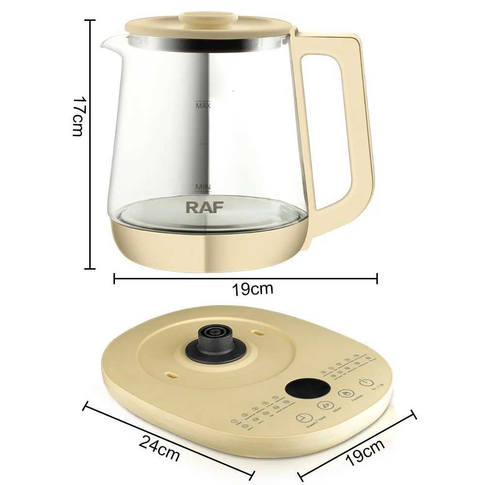 15L Transparent Glass Electric Kettle Household Multifunctional Health Kettle Flower Tea Decoction Split Type Kettle Y251114