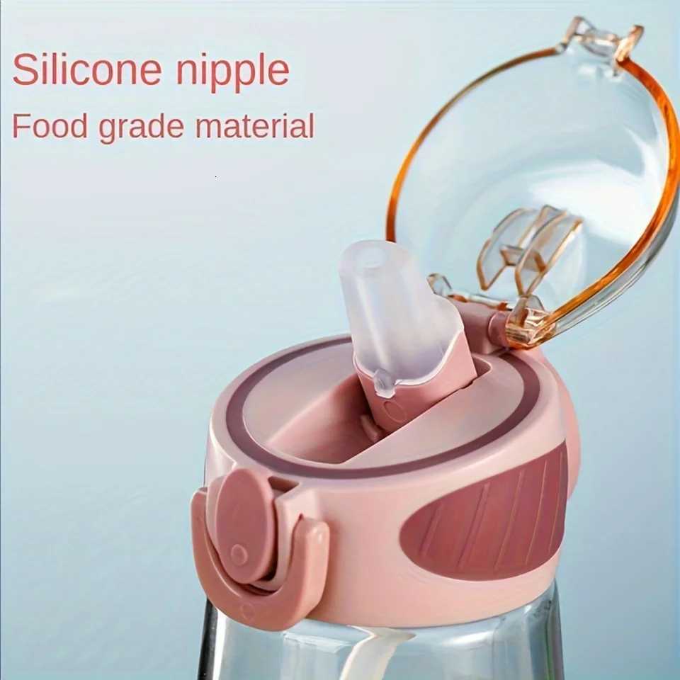 1pc Sports Water Bottle 1353oz/2029oz Plastic Water Cups Portable Travel Water Bottles For Camping Hiking Fitness OutdoW251114