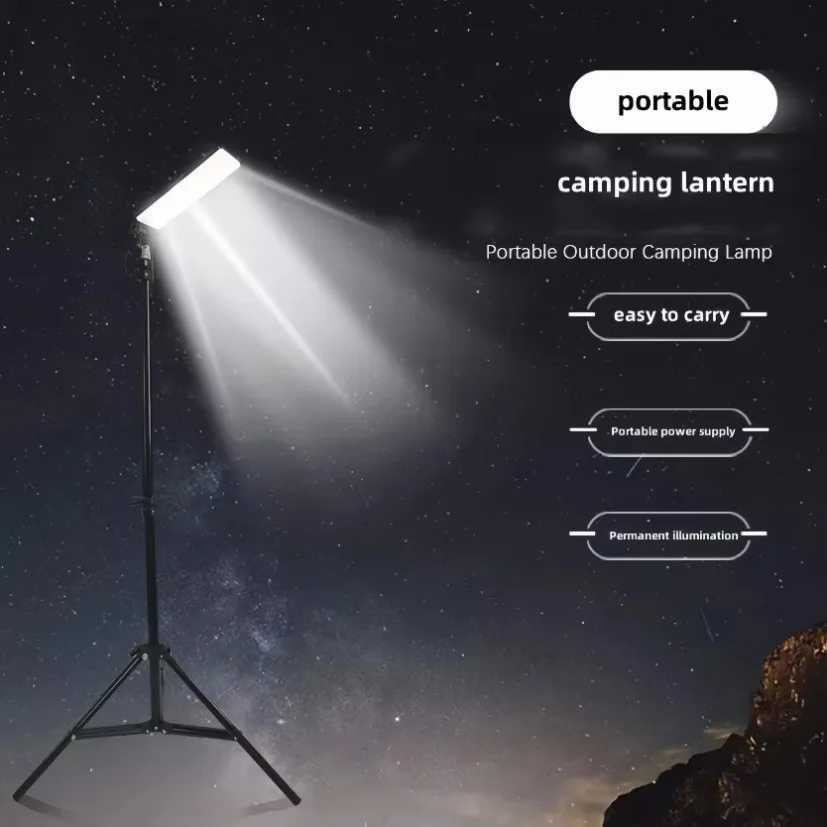 Portable Outdoors Led Work Light USB Tripod Camping Lamp Spotlight SMD Telescopic Pillar Lamps Collapsible Outdoor Picnic Light M251115