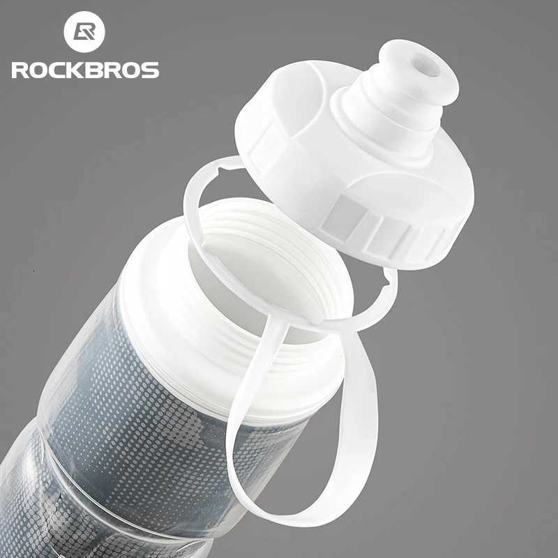 ROCKBROS Cycling Insulated Water Bottle 750ml PP5 Material Outdoor Sports Fitness Running Riding Camping Hiking Portable KettleW251114