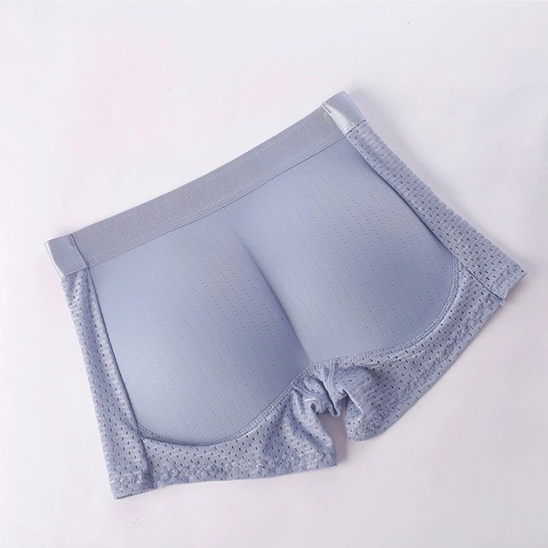 Men Trunks Builtin Butt Hip Lifter Enhancer Shorts Boxer Briefs Padded Underwear Shapewear Underpants Nylon Breathable 251103