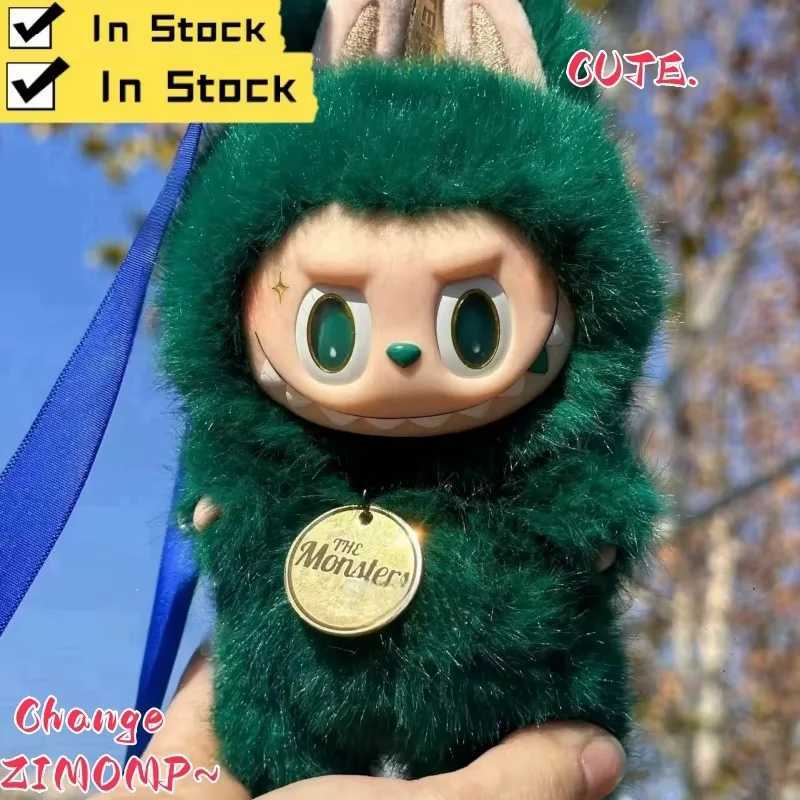 Inventory 2025 New Arrival Monster Labubu Series Zimomo Angel Green Creative Change Doll Toy Birthday Gift Vinyl Pendant Doll X250415