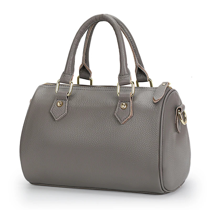 Aidrani Fashion Simple Cowboy Womens Handbag Grey Casual Daily Edition Cross Shoulder Bag 250410