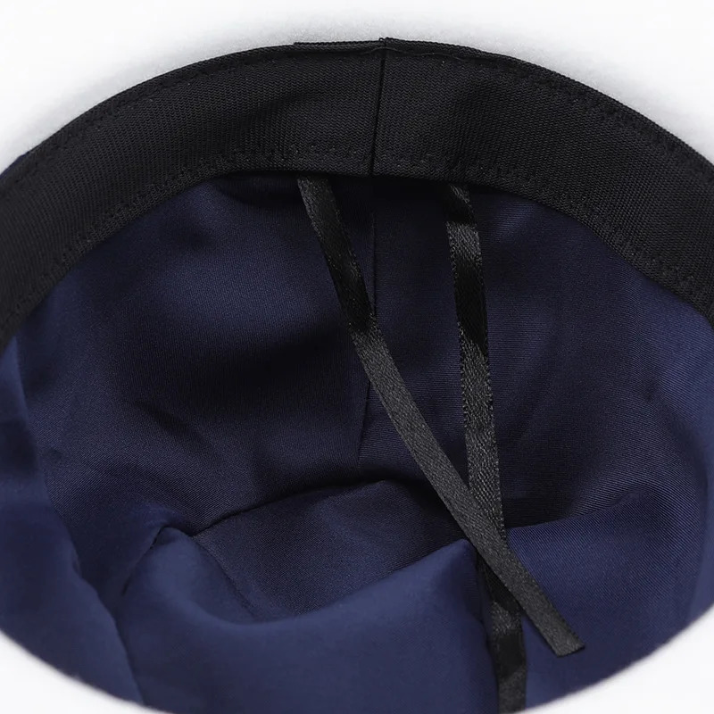 White Fedora Hats with Feather Band Faux Woolen Top Hat Men Flat Brim Jazz Panama Cap Women Elegant Party Jazz Church Hats 250407