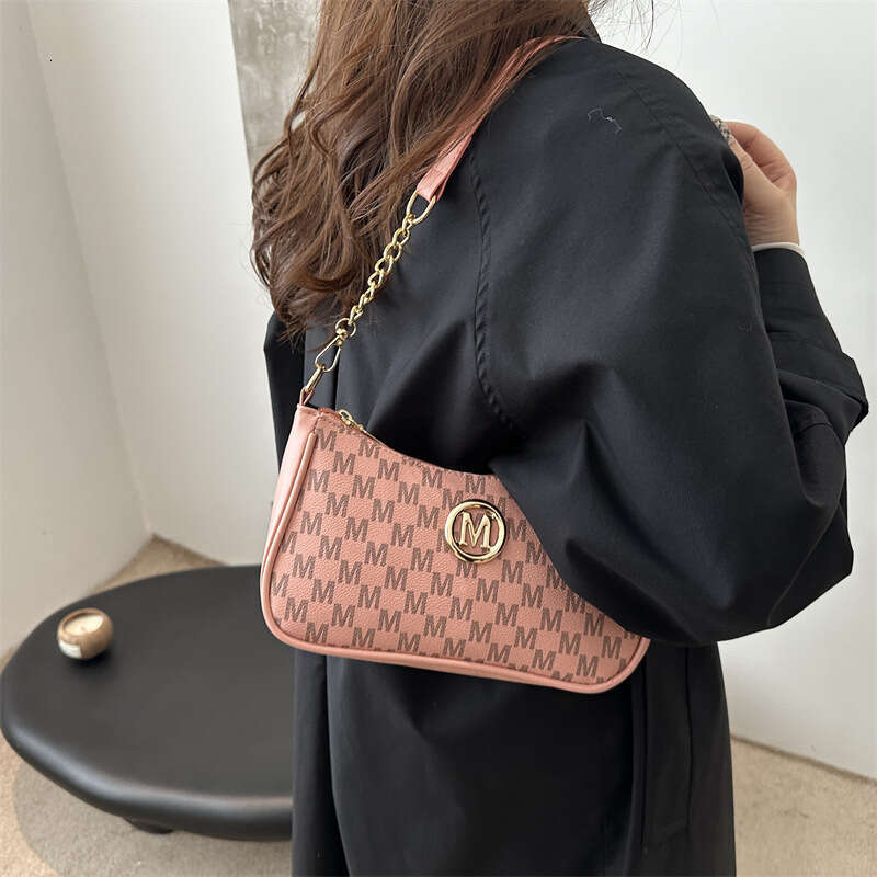 Luxury Brand Designer Bag Tote French Underarm Women's 2024 New Casual Shoulder Bag Versatile Diagonal Crossing Dumpling Trendy