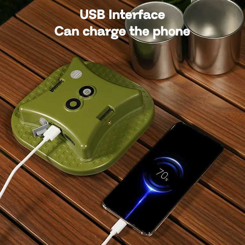 MOSLIGHTING Outdoor LED Camping Lights Charging Tent Lantern APP Graffiti Colorful Lights Night work light flashlight M251115