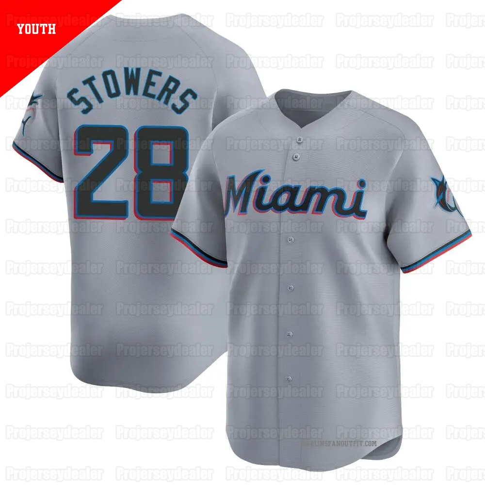 Marlins 2025 City Connect Jersey Edward Cabrera Edwards Kyle Stowers Matt Mervis Jesus Sanchez Sandy Alcantara Otto Lopez Max Meyer Derek Hill Custom