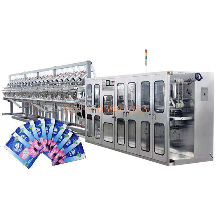 High Speed Nonwoven Wet Wipes Making Machine Lingettes Making Machine