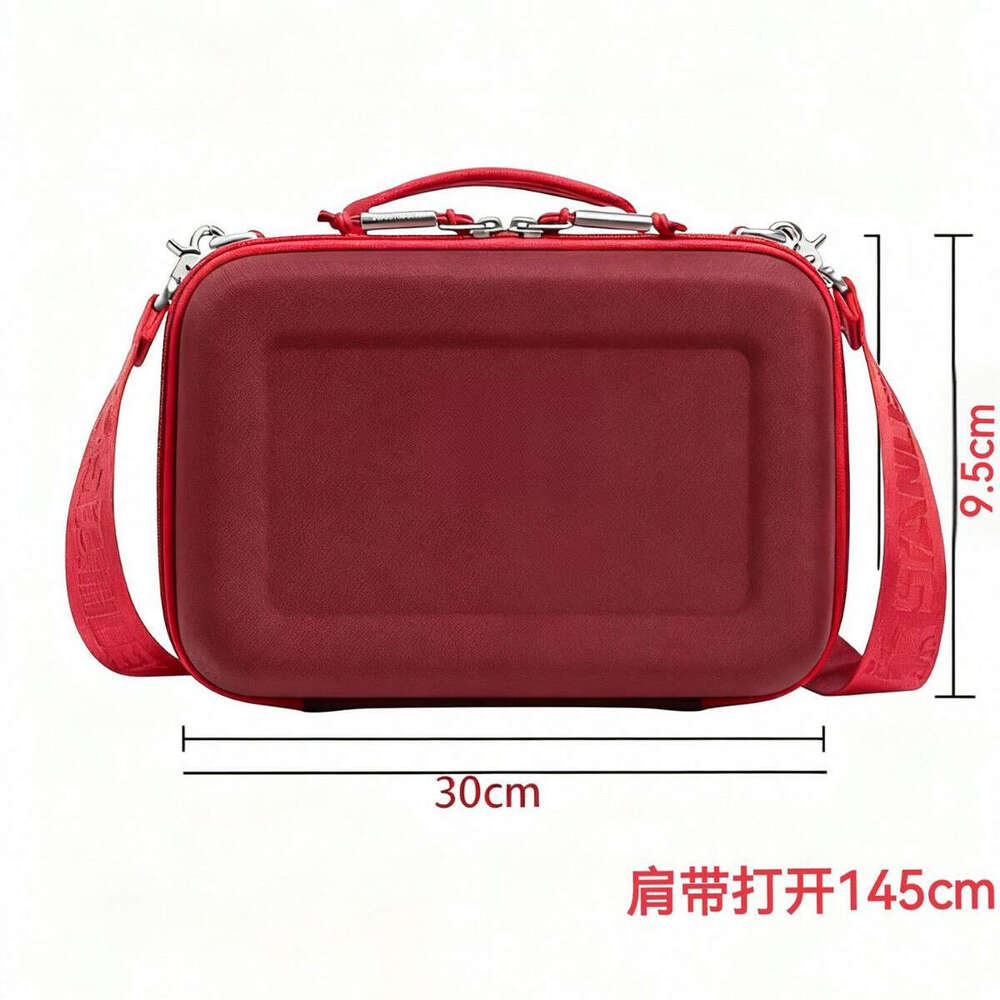 Mini Box Outdoor Work EVA Insulated Lunch Bag Pressure-Resistant Adjustable Shoulder Strap