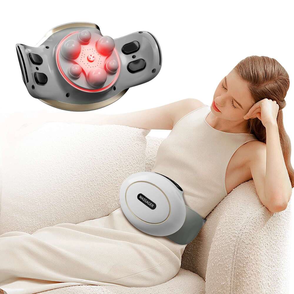Electric Abdominal Massager,Multi-Use Belly,Back,Neck,Legs,3 Modes,USB,Professional Massage Device for Home & Office