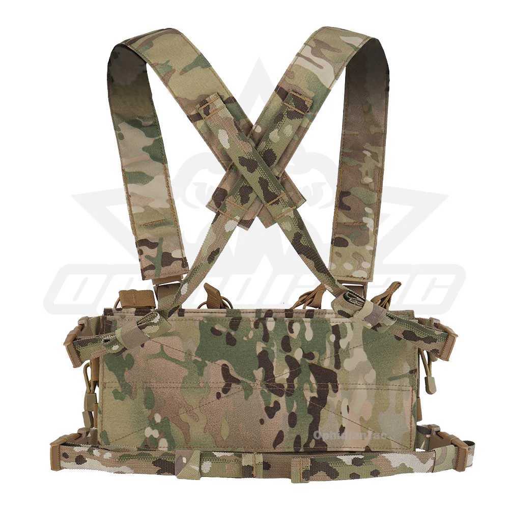 Outdoor Gear D3CRH Chest Mount Vest Equipment Extended Airsoft Vest Accessories Heavy Duty Airsoft Hunting Gear XJ251114
